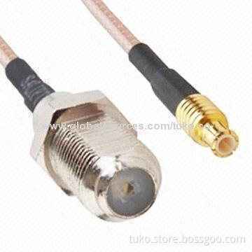 Female to MCX Male RF Coaxial Cable Assemblies, OEM Orders Welcomed